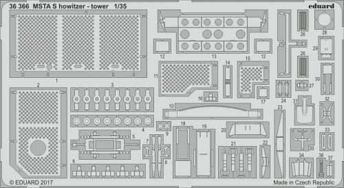 Przejdź do produktu EDUARD 36366 - 1:35 MSTA S howitzer - tower