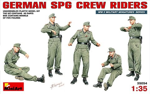 Przejdź do produktu MINIART 35054 - 1:35 German SPG Crew Riders