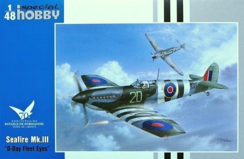 Przejdź do produktu SPECIAL HOBBY 48128 - 1:48 Supermarine Seafire Mk.III D-Day Fleet Eyes