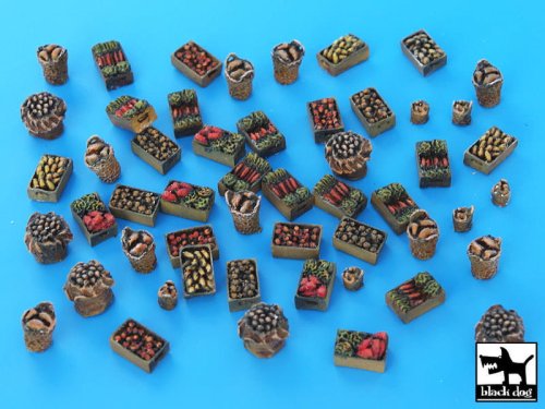 Przejdź do produktu BLACK DOG T72024 - 1:72 Food supplies accessories set