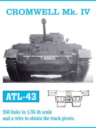 Przejdź do produktu Friulmodel ATL-043 - 1:35 Metalowe gąsienice Cromwell Mk.IV
