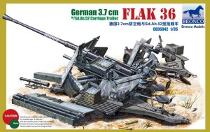 BRONCO CB 35042 - 1:35 German 3.7cm Flak36