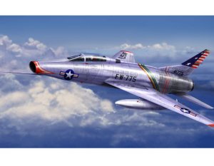 TRUMPETER 01648 - 1:72 F-100C Super Sabre