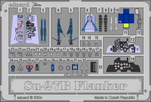 EDUARD SS251 - 1:72 Su-27 Flanker B
