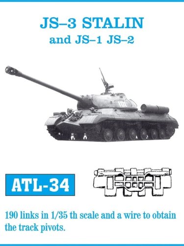 Przejdź do produktu Friulmodel ATL-034 - 1:35 Metalowe gąsienice JS-3 Stalin / JS-1 / JS-2