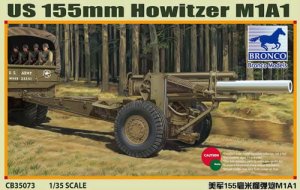 BRONCO CB 35073 - 1:35 US M1A1 155mm Howitzer
