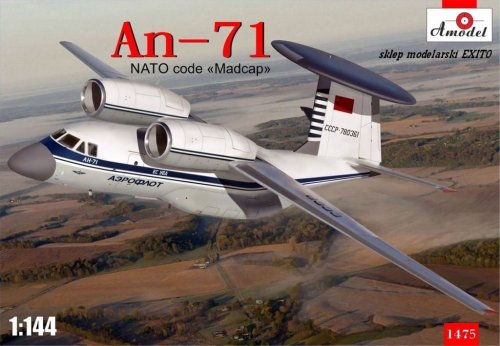 Przejdź do produktu AMODEL 1475 - 1:144 Antonov An-71 NATO Code Madcap