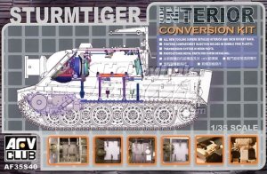 AFV CLUB 35S40 - 1:35 Sturmtiger Interior - Conversion Kit