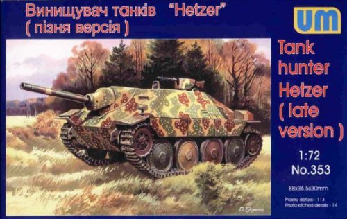 Przejdź do produktu UNIMODELS 353 - 1:72 Hetzer (late version)