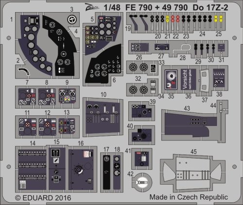 Przejdź do produktu EDUARD 49790 - 1:48 Do 17Z-2