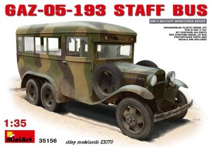 MINIART 35156 - 1:35 GAZ-05-193 Staff Buss