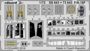 Eduard SS643 - 1:72 F/A-18F