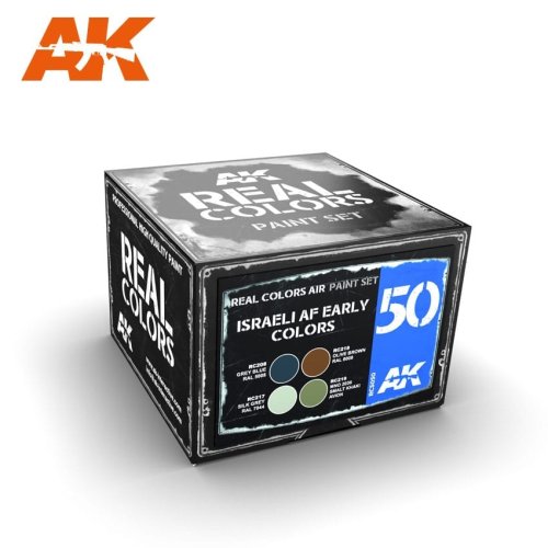 Przejdź do produktu AK INTERACTIVE RCS050 - Zestaw farb Israeli AF Early Colors