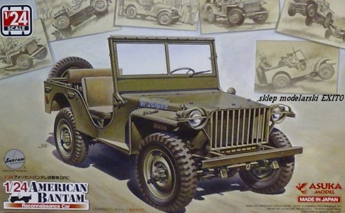 Przejdź do produktu ASUKA (TASCA) 24005 - 1:24 American Bantam Reconnaissance Car