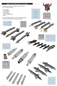 EDUARD SIN67217 - 1:72 MiG-21MF armament
