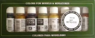 Przejdź do produktu VALLEJO 70118 - Metallics - Model Color Set