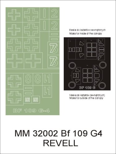 Przejdź do produktu MONTEX MM32002 - 1:32 Messerschmitt Bf-109 G-4