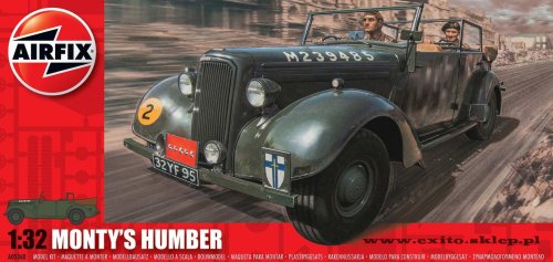 Przejdź do produktu AIRFIX 05360 - 1:32 Monty's Humber Snipe Staff Car