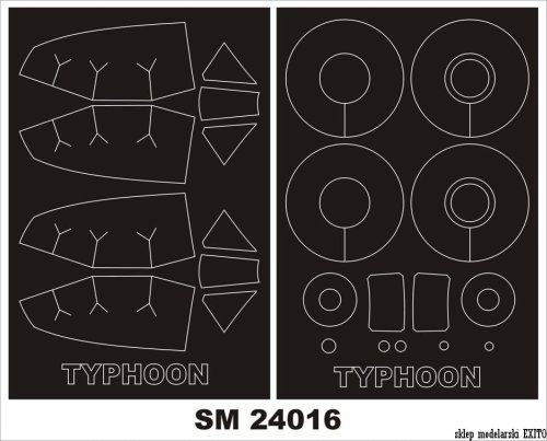 Przejdź do produktu MONTEX SM24016 - 1:24 Hawker Typhoon Mk.Ib
