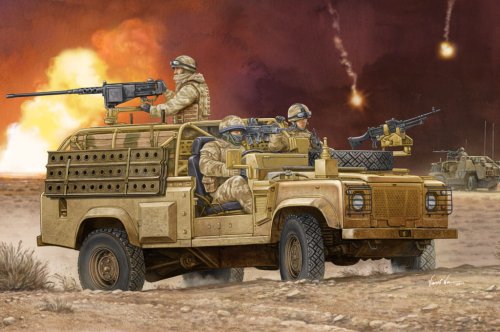 Przejdź do produktu HOBBY BOSS 82446 - 1:35 Land Rover Defender XD Wolf W.M.I.K