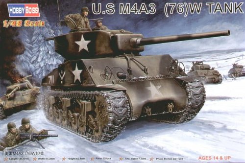 Przejdź do produktu HOBBY BOSS 84805 - 1:48 US M4A3 76 (W) Tank