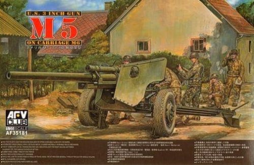 Przejdź do produktu AFV CLUB 35181 - 1:35 US 3 inch Gun M5 on Carriage M6