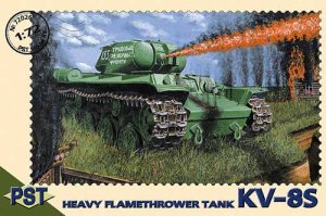 PST 72026 - 1:72 KV-8S Heavy FlamethrowerTank