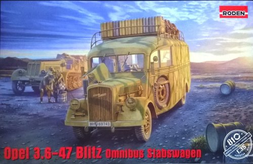 Przejdź do produktu RODEN 810 - 1:35 Opel 3.6-47 Omnibus Staffwagen
