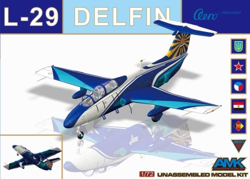 Przejdź do produktu AMK AvantGarde 86001 - 1:72 Aero L-29 Delfin