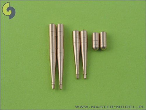 Przejdź do produktu MASTER AM-48-004 - 1:48 Lufy działek Hispano 20mm Spitfire skrzydło C