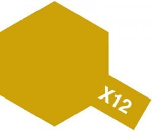 Przejdź do produktu TAMIYA 80012 X-12 - Farba olejna Gold Leaf 10 ml