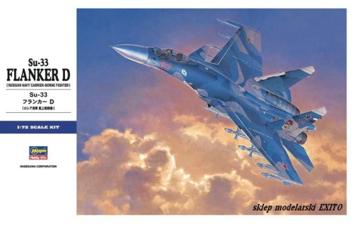 Przejdź do produktu HASEGAWA E35 - 1:72 Su-33 Flanker D