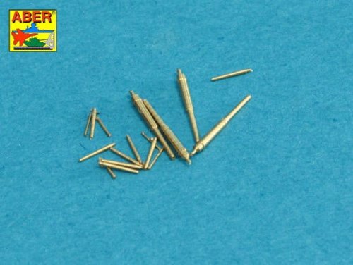 Przejdź do produktu ABER 1:700L-34  - 1:700 Set of Barrels for Narvic classe destroyers type 1936A, 150mm x 5, 37mm x 8, 37mm(M42) x 10 pcs