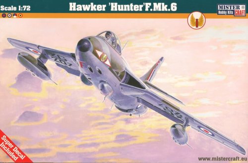 Przejdź do produktu MISTERCRAFT D10 - 1:72 Hawker Hunter F.Mk.6
