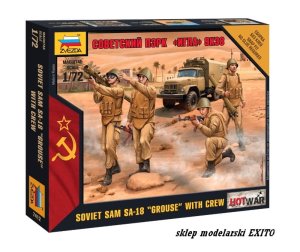 ZVEZDA 7412 - 1:72 Soviet SAM SA-18 Grouse (9K38 Igła) with Crew