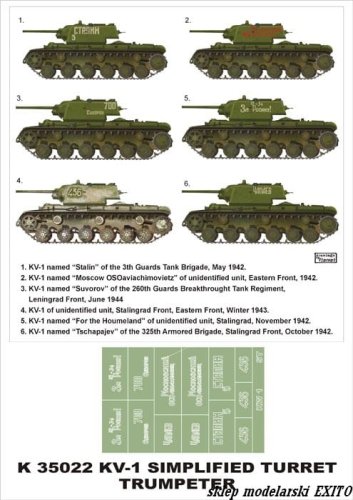 Przejdź do produktu MONTEX K35022 - 1:35 KV-1