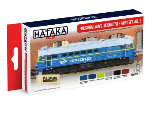 Przejdź do produktu HATAKA AS57 - Zestaw farb Polish Railways locomotives vol. 3