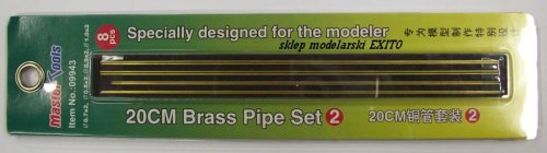 Przejdź do produktu TRUMPETER 09943 - 20 cm Brass Pipe Set 2