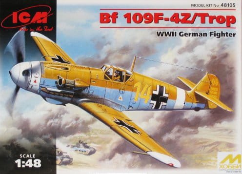 Przejdź do produktu ICM 48105 - 1:48 Bf 109F-4Z/Trop, German Fighter