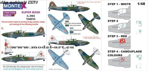 Przejdź do produktu MONTEX K48219 - 1:48 IL-2M3