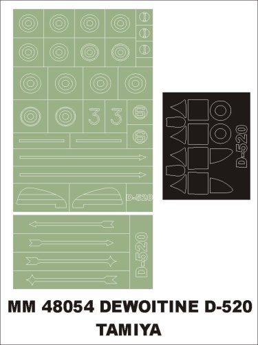 Przejdź do produktu MONTEX MM48054 - 1:48 Dewoitine D.520