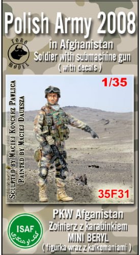 Przejdź do produktu TORO MODEL 35F31 - 1:35 PKW Afganistan - żołnierz z karabinkiem Mini Beryl