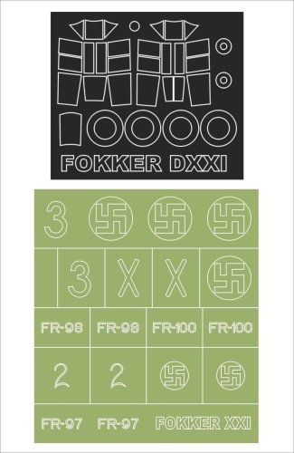 Przejdź do produktu MONTEX MM48291 - 1:48 Fokker DXXI