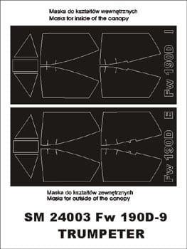 Przejdź do produktu MONTEX SM24003 - 1:24 Focke Wulf Fw-190 D-9