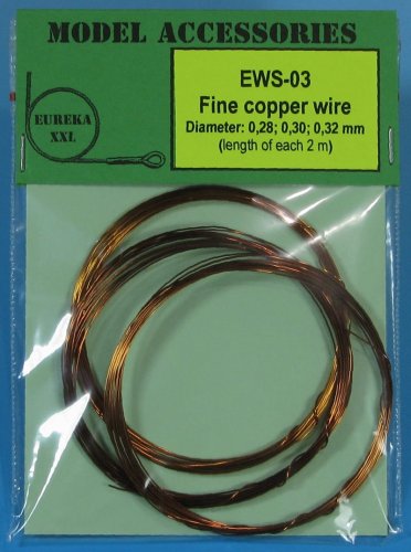 Przejdź do produktu EUREKA XXL EWS-03 - Drut miedziany 0,28 mm + 0,30 mm + 0,32 mm