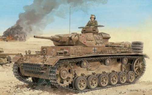 Przejdź do produktu DRAGON 6642 - 1:35 Pz.Kpfw.III (5cm) Ausf.H Sd.Kfz.141 Late Production