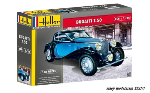 Przejdź do produktu HELLER 80706 - 1:24 Bugatti T50