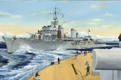 TRUMPETER 05787 - 1:700 German Zerstorer Z-25 1944