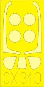 EDUARD CX340 - 1:72 P-51D/F-51D