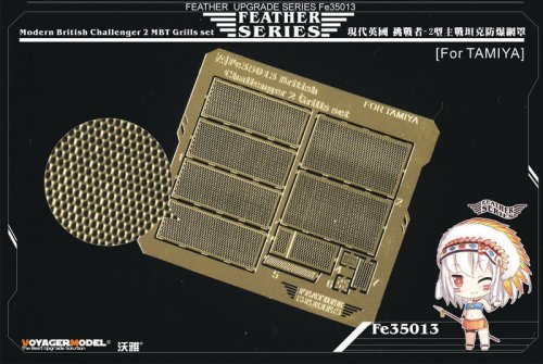 Przejdź do produktu VOYAGER FE35013 - 1:35 Modern British Challenger 2 MBT Grills set